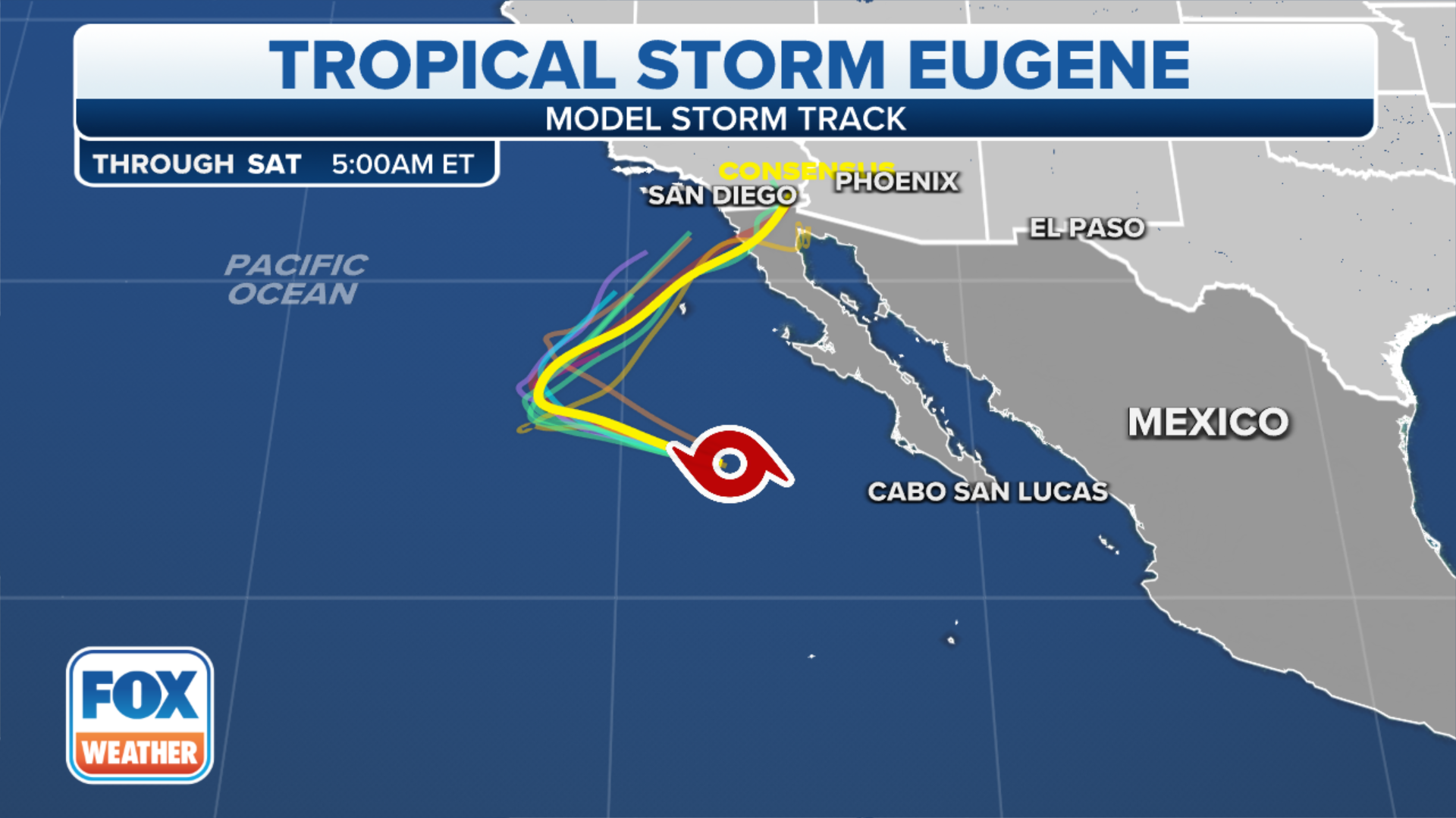 Weakening Eugene in Eastern Pacific expected to bring needed rain to
